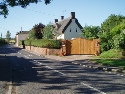 Softwood treated brown